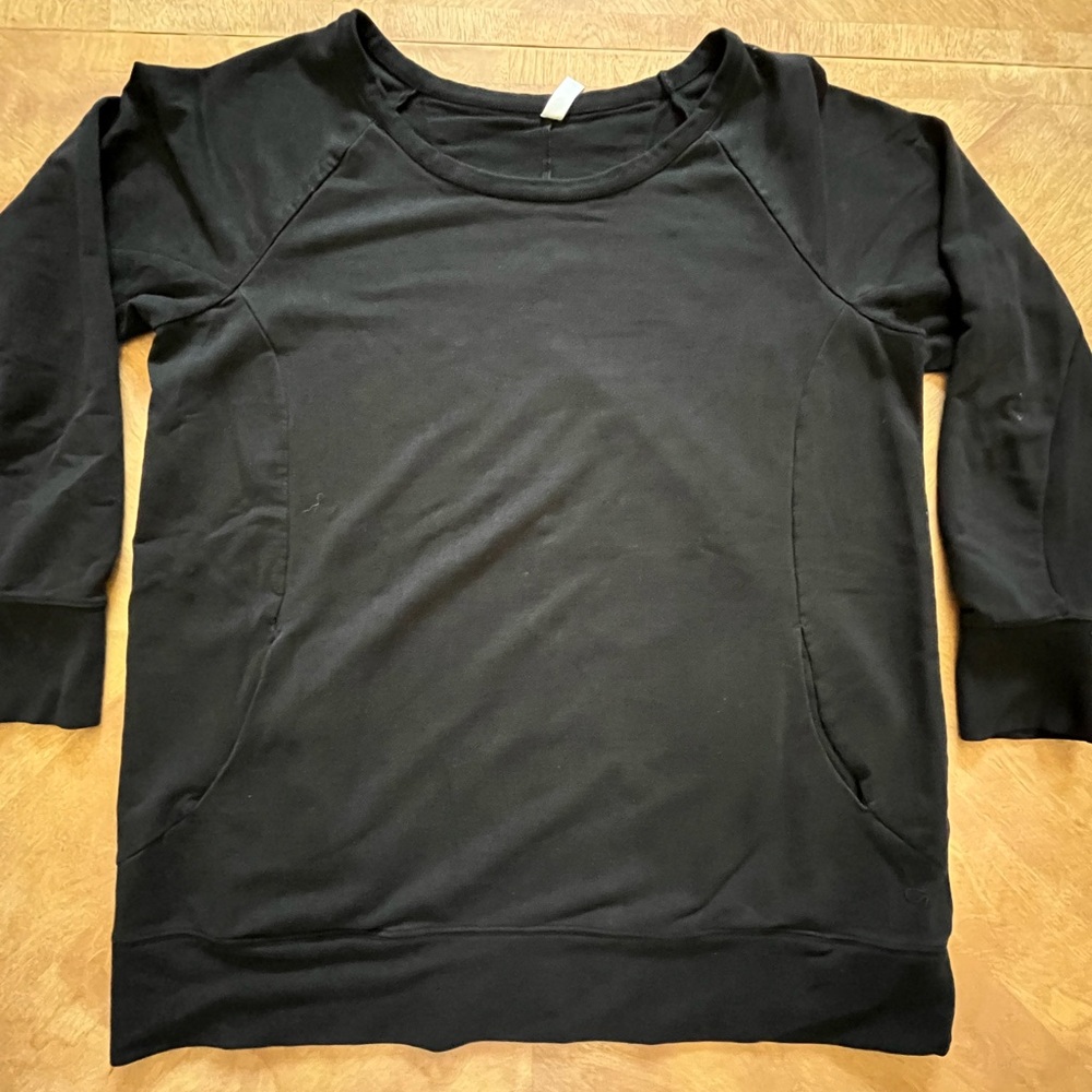 GAP Black 3/4 Sleeve Tunic | Size L